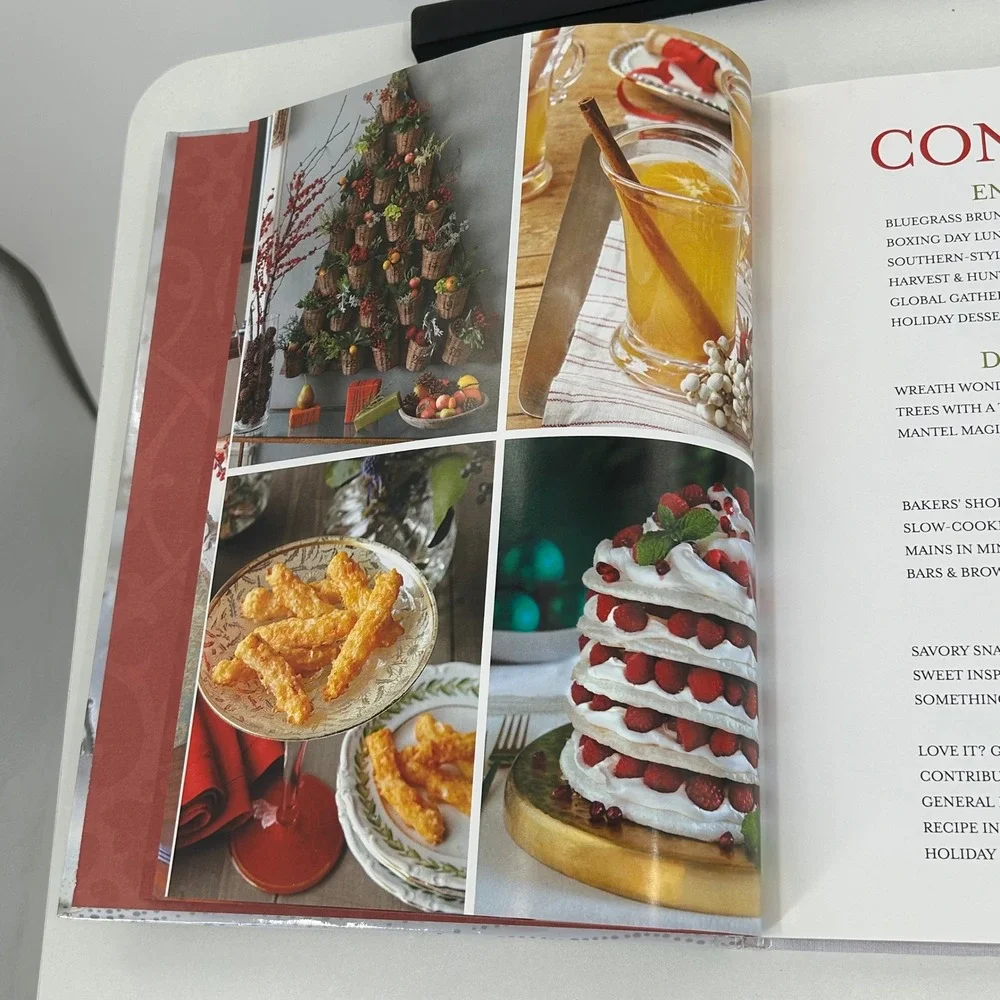 2014 Christmas with Southern Living Cookbook Holiday Decorating Oxmoor House‎ HC